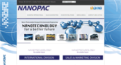 Desktop Screenshot of nanopacinnovation.com